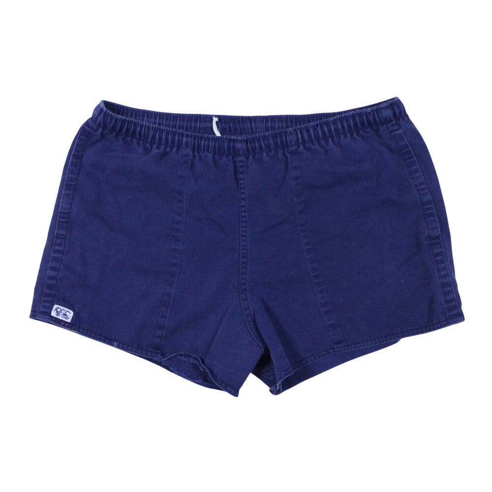 Vintage Canterbury of New Zealand Rugby shorts 80s 90s navy blue sz 32" 80cm